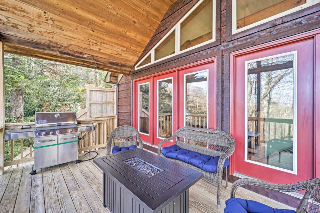 Banner Elk Cabin With Mountain View, Near Ski Areas! Dış mekan fotoğraf