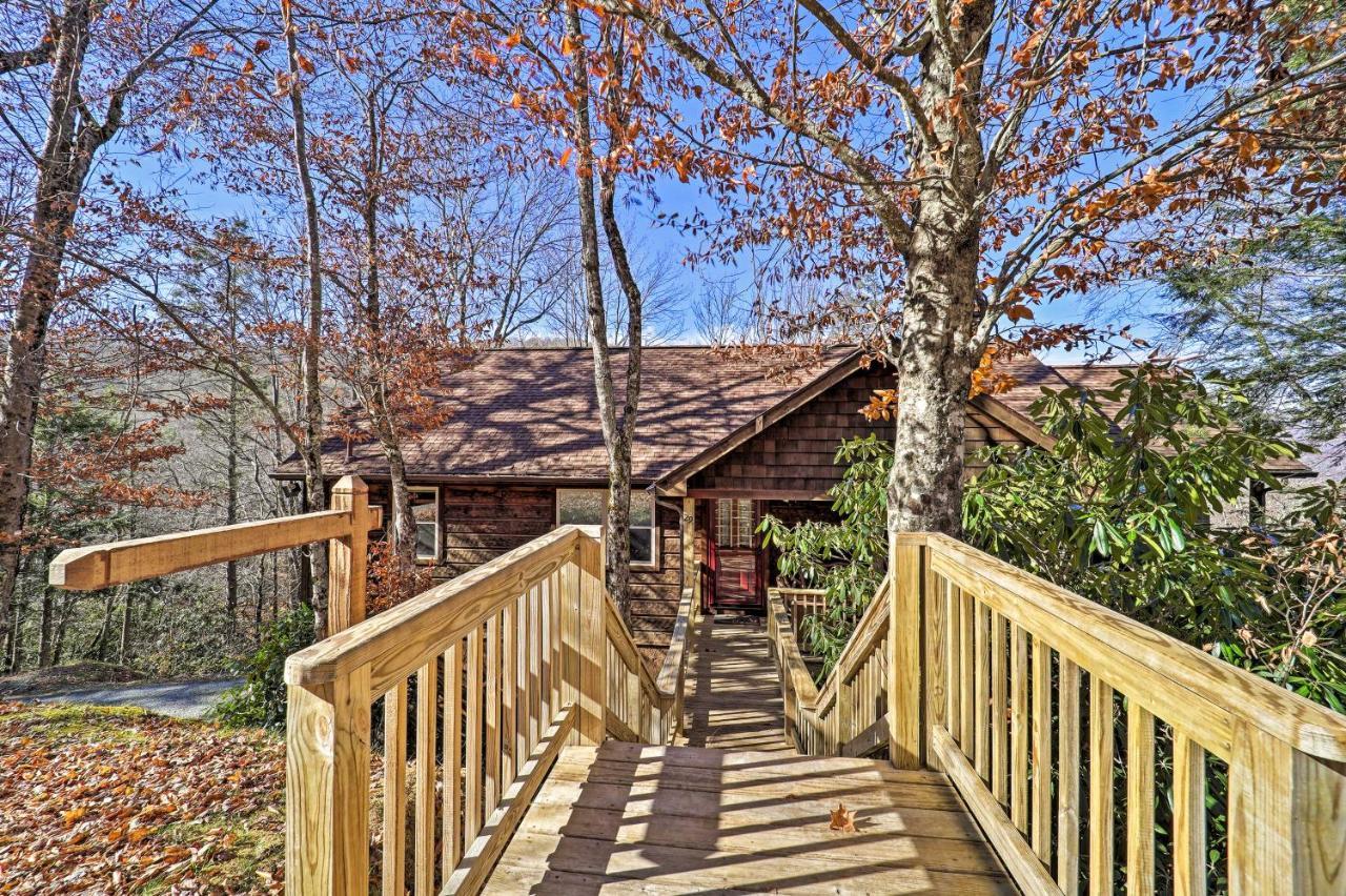 Banner Elk Cabin With Mountain View, Near Ski Areas! Dış mekan fotoğraf